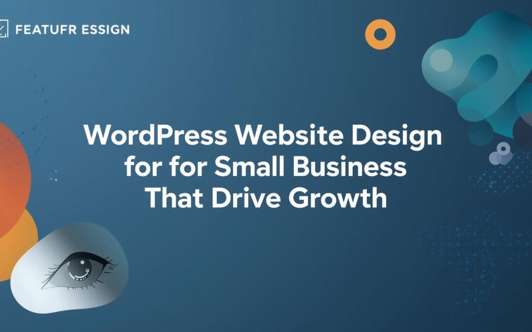 WordPress Website Design for Small Businesses That Drive Growth