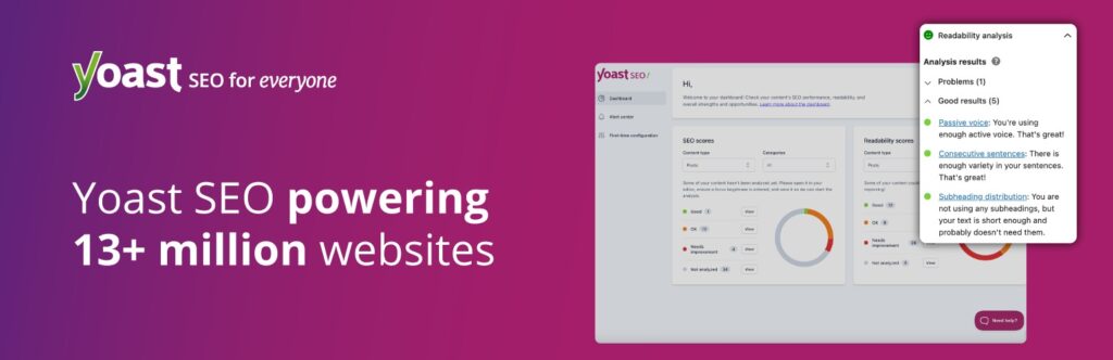 Yoast SEO WordPress SEO plugin