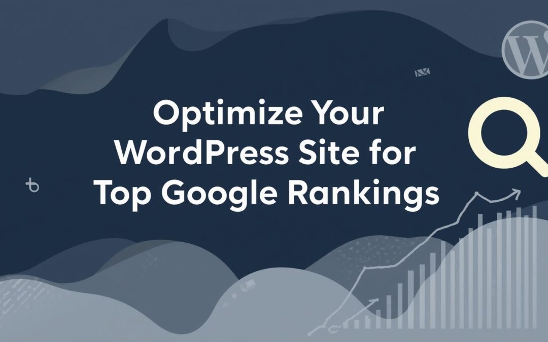 Optimize Your WordPress Site for Top Google Rankings