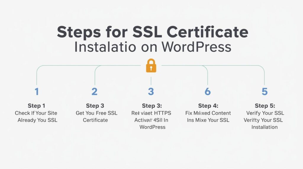 Steps for SSL Certificate Installation on WordPress